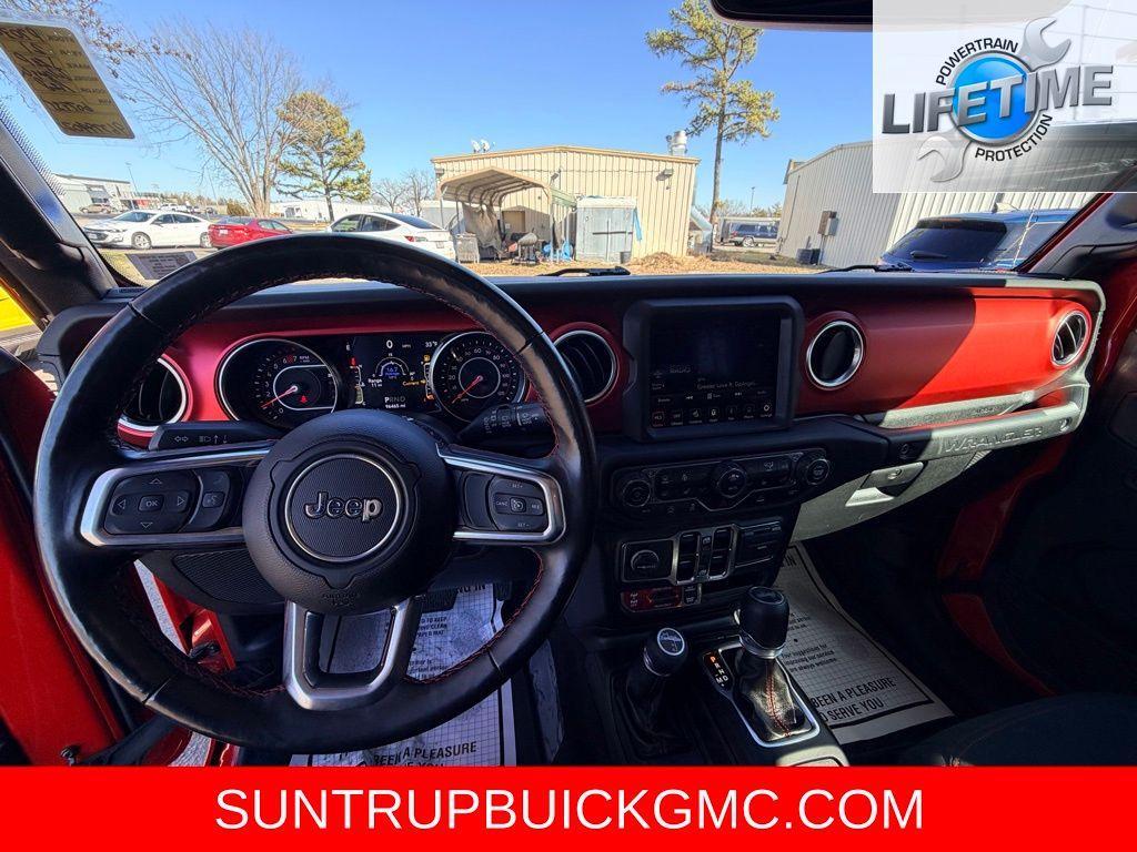 used 2021 Jeep Wrangler Unlimited car, priced at $27,500