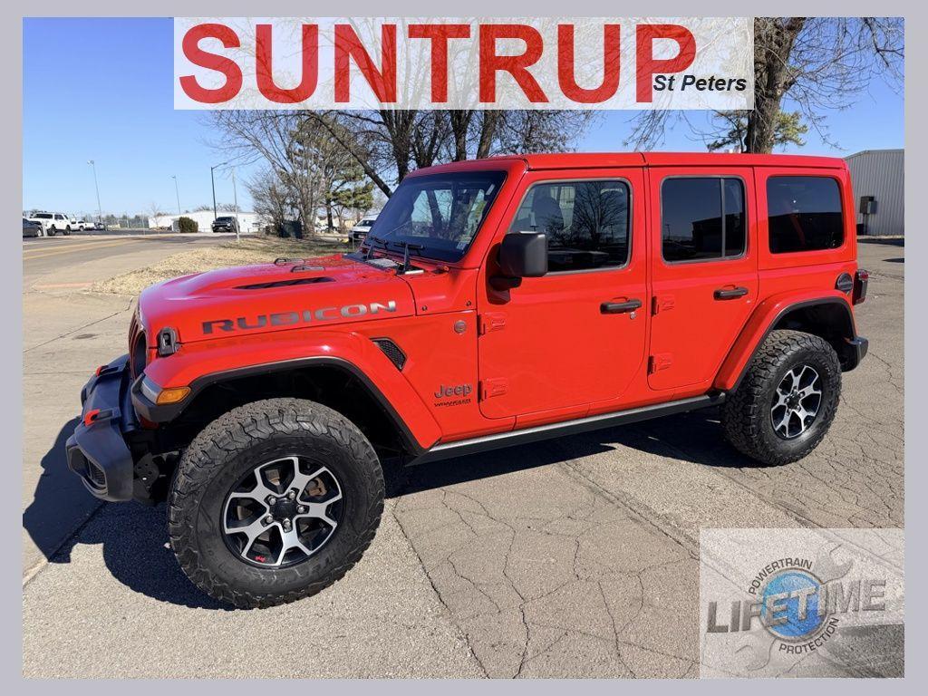 used 2021 Jeep Wrangler Unlimited car, priced at $27,500