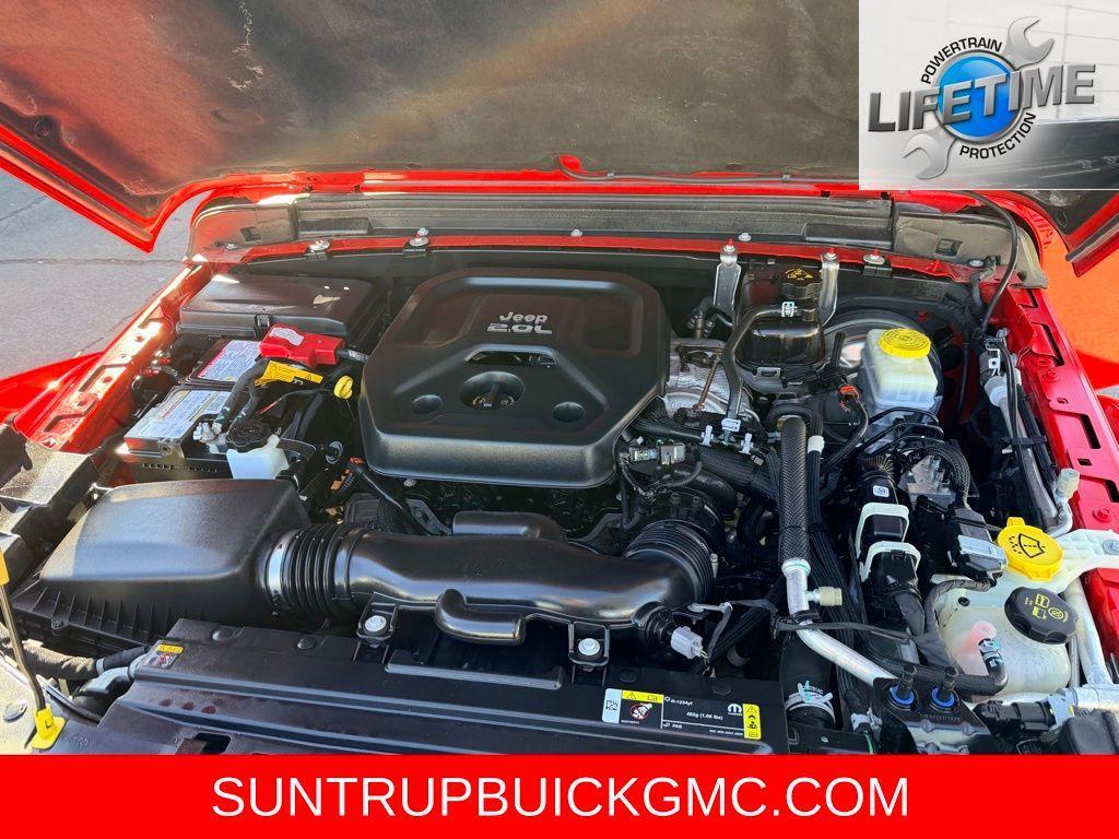 used 2021 Jeep Wrangler Unlimited car, priced at $27,500