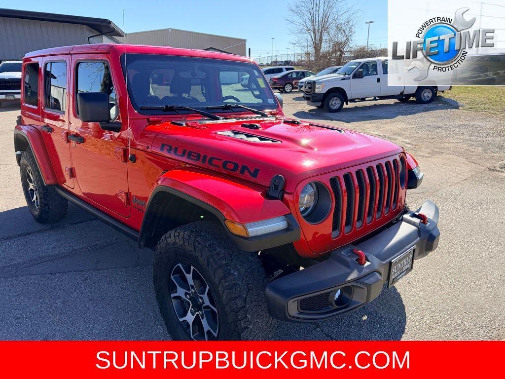 used 2021 Jeep Wrangler Unlimited car, priced at $27,500