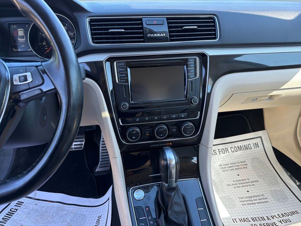 used 2019 Volkswagen Passat car, priced at $17,500