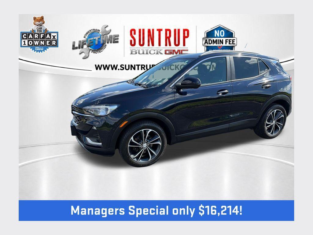 used 2021 Buick Encore GX car, priced at $16,214