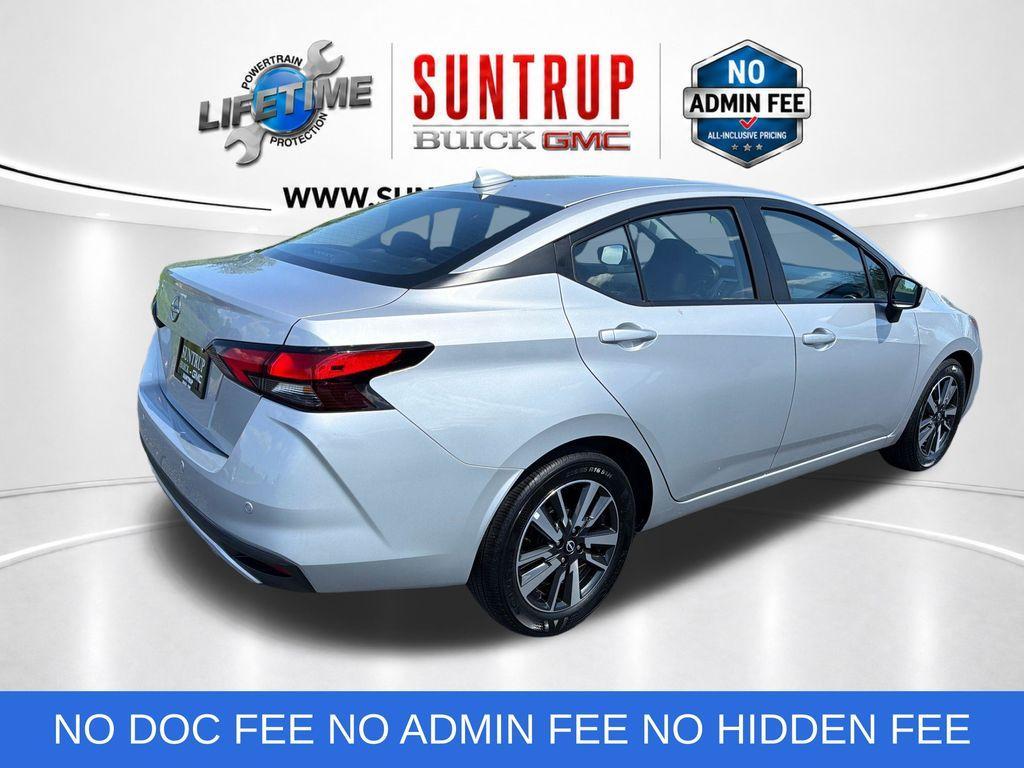 used 2025 Nissan Versa car, priced at $19,059