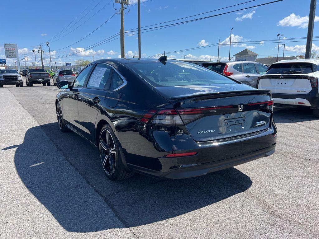 used 2024 Honda Accord Hybrid car, priced at $27,005
