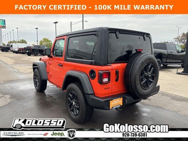 used 2023 Jeep Wrangler car, priced at $27,360