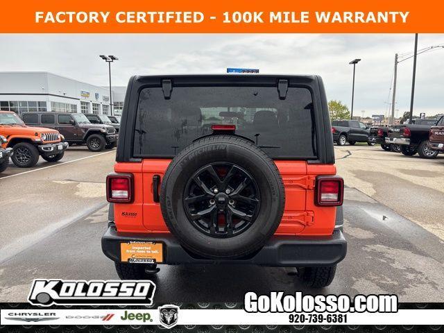 used 2023 Jeep Wrangler car, priced at $27,360
