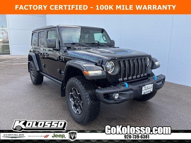 used 2021 Jeep Wrangler Unlimited 4xe car, priced at $30,990
