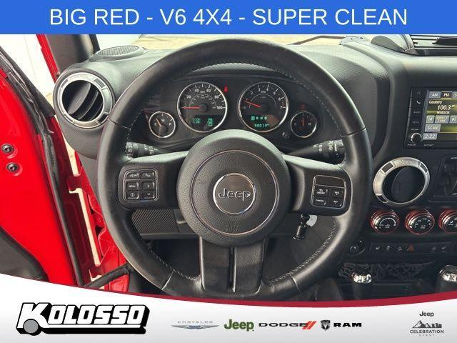 used 2015 Jeep Wrangler Unlimited car, priced at $20,996