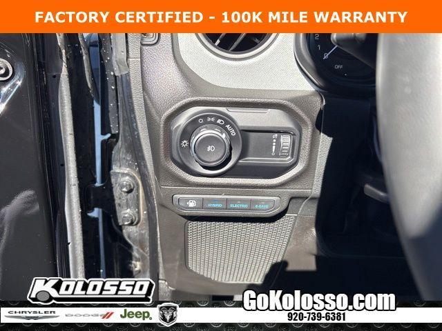 used 2024 Jeep Wrangler 4xe car, priced at $31,393