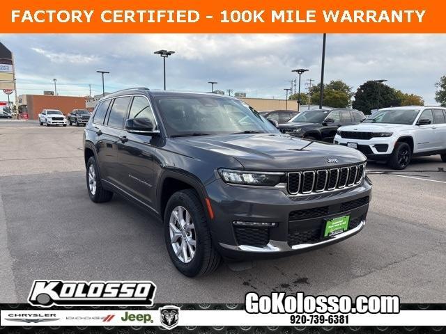 used 2021 Jeep Grand Cherokee L car, priced at $24,997