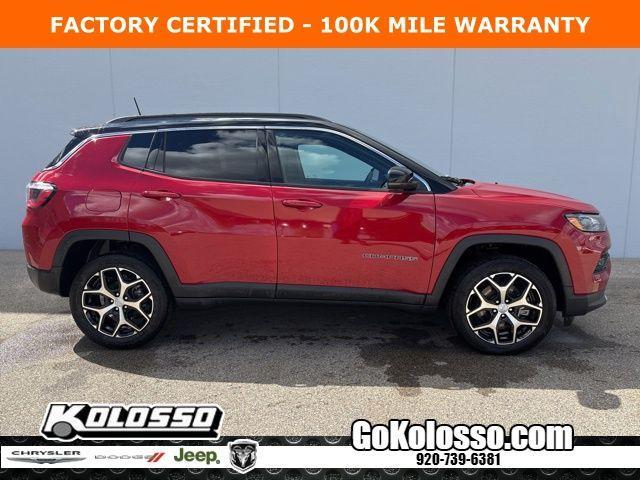 used 2024 Jeep Compass car, priced at $29,388