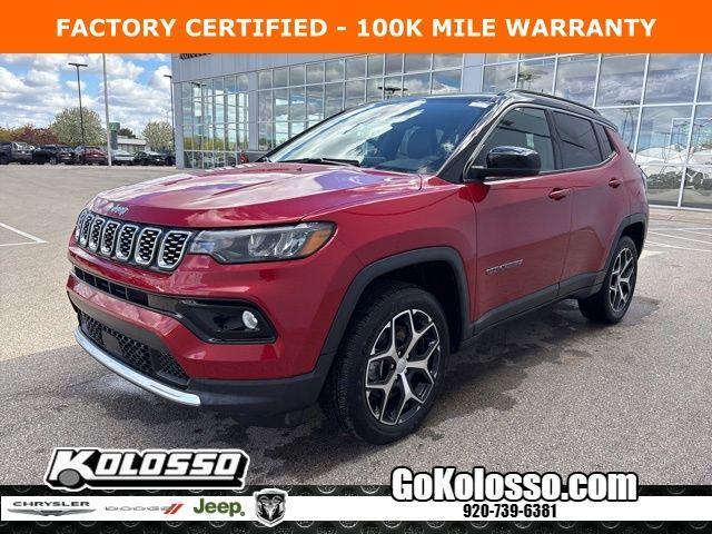 used 2024 Jeep Compass car, priced at $29,388