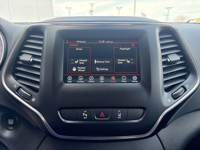 used 2021 Jeep Cherokee car, priced at $23,393
