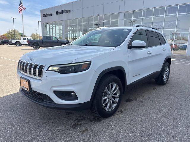 used 2021 Jeep Cherokee car, priced at $23,393