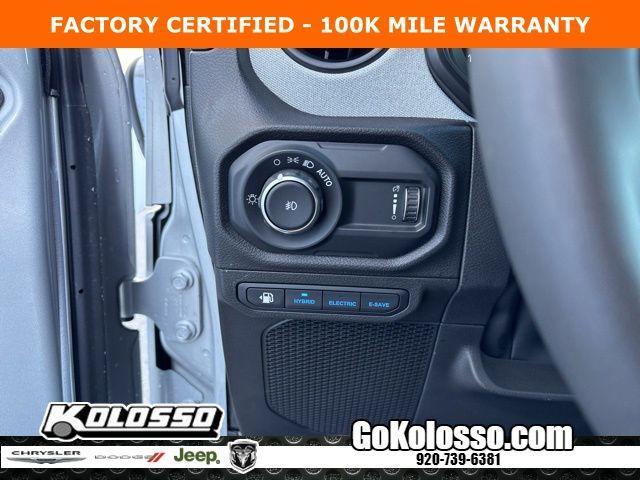used 2024 Jeep Wrangler 4xe car, priced at $36,256
