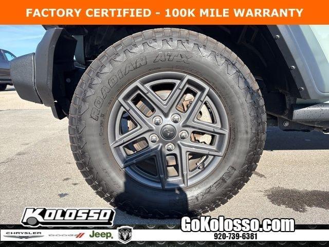 used 2024 Jeep Wrangler car, priced at $35,572