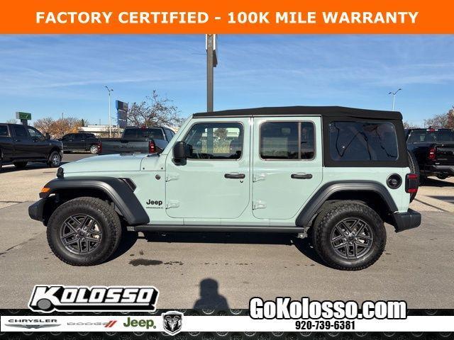 used 2024 Jeep Wrangler car, priced at $35,572