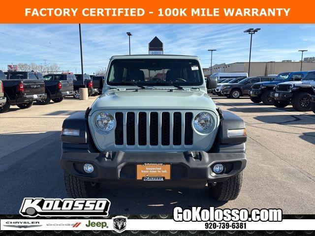 used 2024 Jeep Wrangler car, priced at $35,572