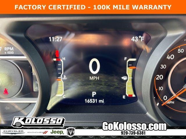 used 2024 Jeep Wrangler car, priced at $35,572