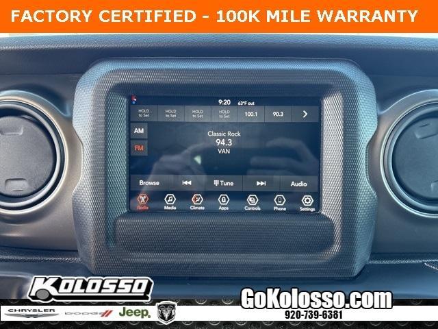 used 2023 Jeep Wrangler car, priced at $27,998