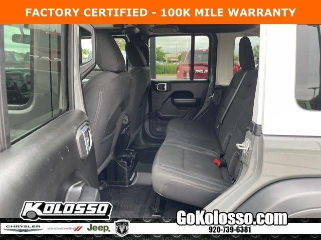 used 2021 Jeep Wrangler Unlimited car, priced at $29,671