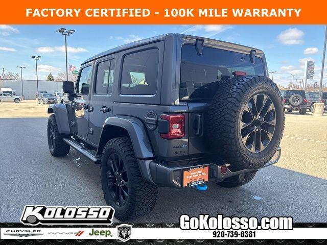 used 2021 Jeep Wrangler Unlimited 4xe car, priced at $30,284