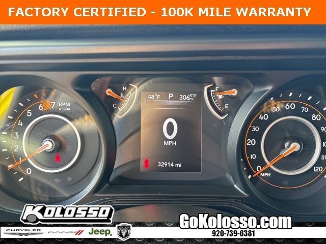 used 2024 Jeep Wrangler car, priced at $35,994