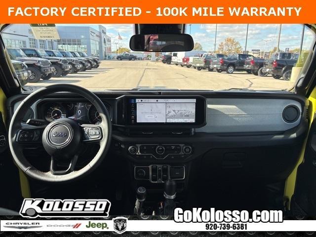 used 2024 Jeep Wrangler car, priced at $35,994
