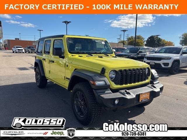 used 2024 Jeep Wrangler car, priced at $35,994