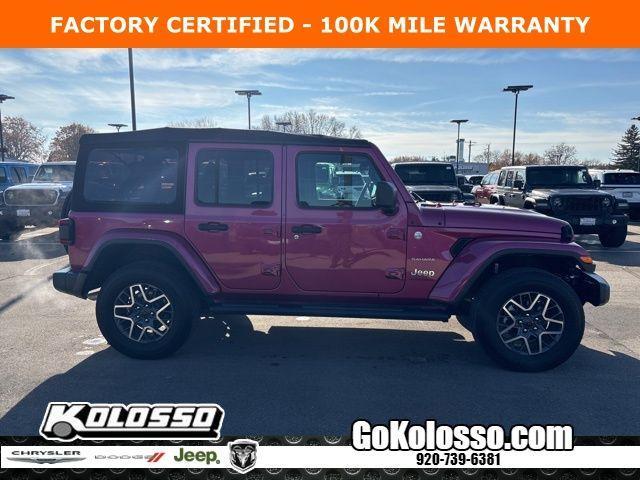 used 2024 Jeep Wrangler car, priced at $44,337
