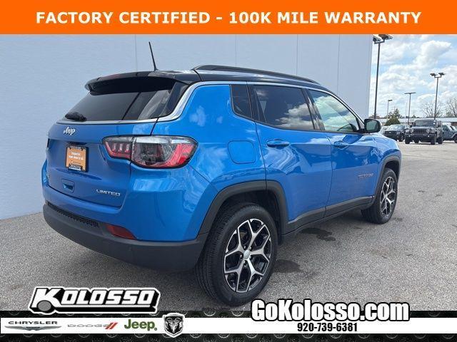used 2024 Jeep Compass car, priced at $28,216
