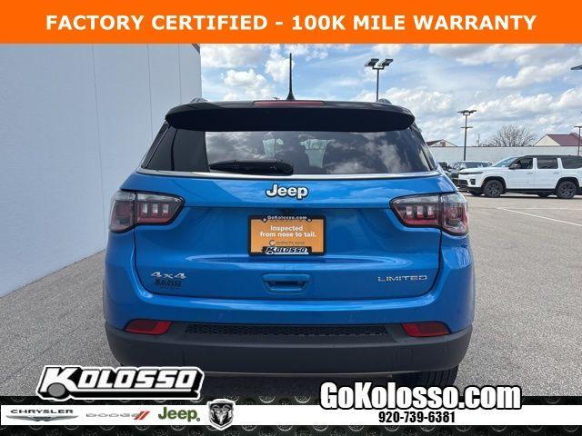 used 2024 Jeep Compass car, priced at $28,216
