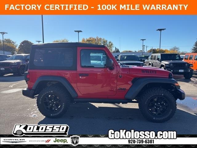 used 2022 Jeep Wrangler car, priced at $30,999
