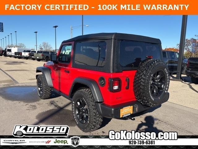 used 2022 Jeep Wrangler car, priced at $30,999