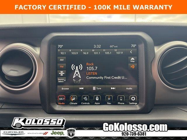 used 2021 Jeep Wrangler Unlimited car, priced at $30,396