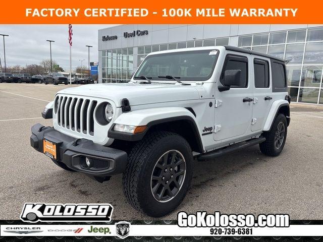 used 2021 Jeep Wrangler Unlimited car, priced at $30,396
