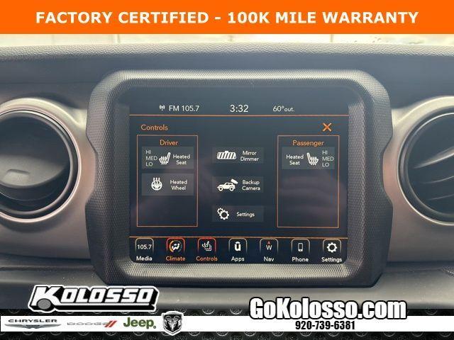 used 2021 Jeep Wrangler Unlimited car, priced at $30,396