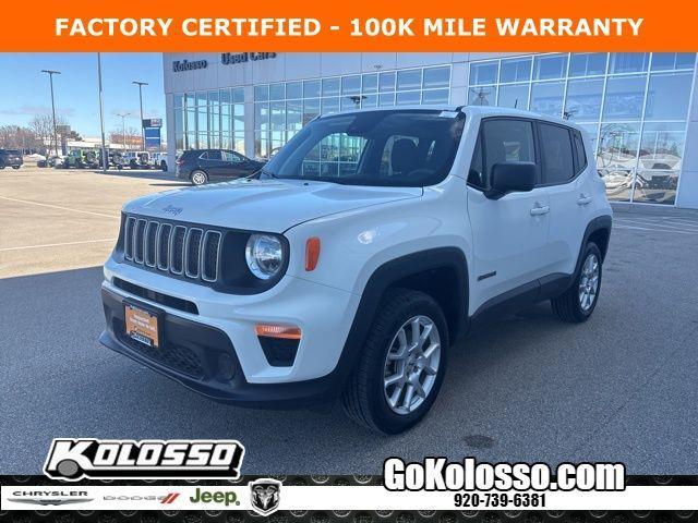 used 2023 Jeep Renegade car, priced at $21,085