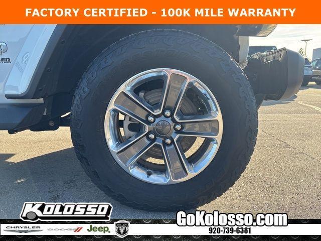 used 2021 Jeep Wrangler Unlimited car, priced at $26,376