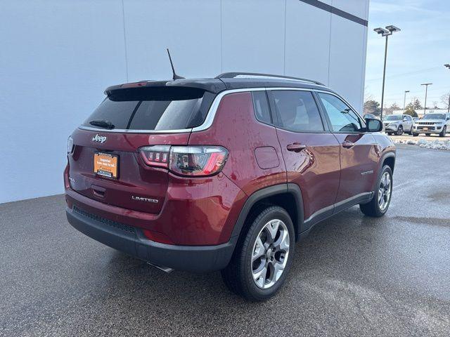 used 2021 Jeep Compass car, priced at $21,597