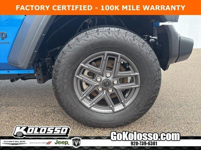 used 2024 Jeep Wrangler car, priced at $36,887