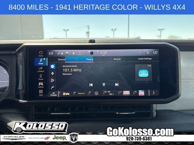used 2025 Jeep Wrangler 4xe car, priced at $33,897