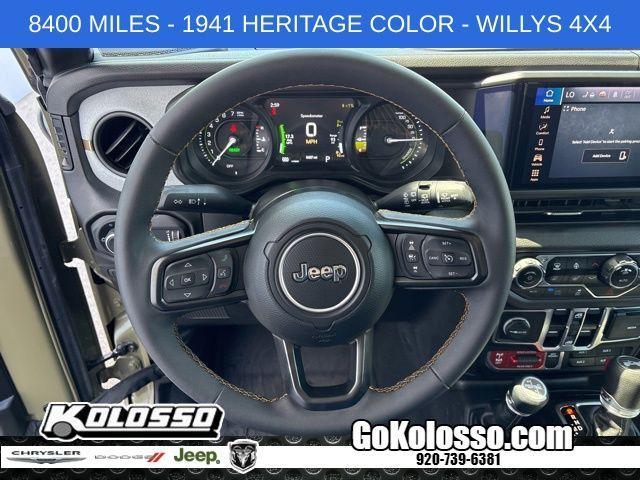 used 2025 Jeep Wrangler 4xe car, priced at $33,897