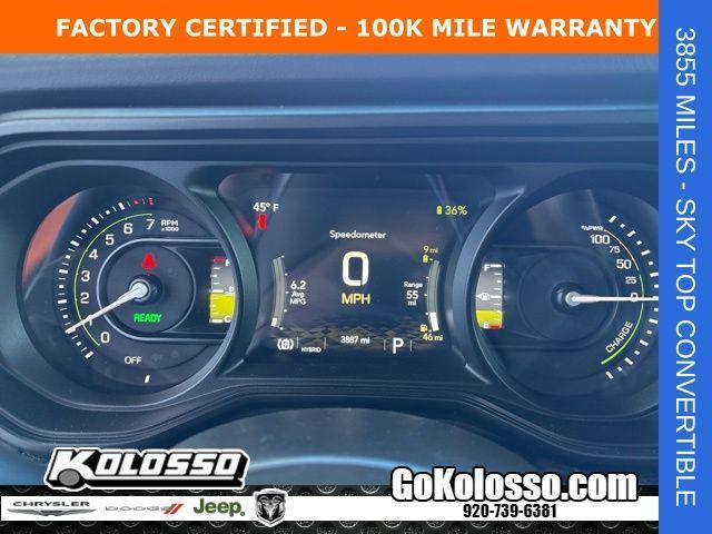 used 2025 Jeep Wrangler 4xe car, priced at $47,083