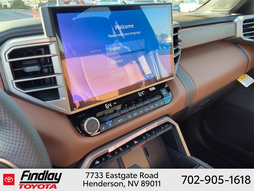 new 2026 Toyota Tundra Hybrid car, priced at $77,119