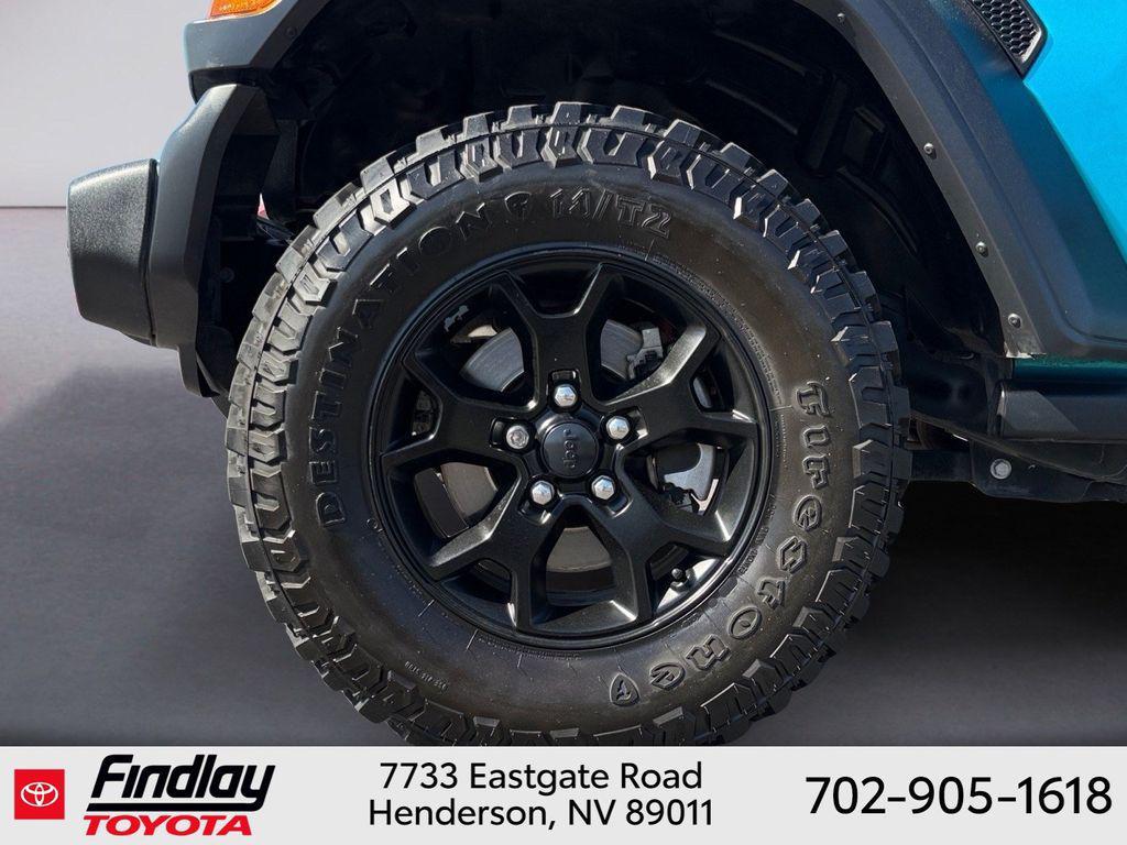used 2020 Jeep Wrangler Unlimited car, priced at $28,987