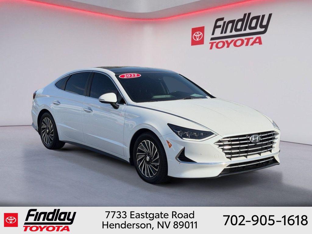 used 2022 Hyundai Sonata Hybrid car, priced at $26,487