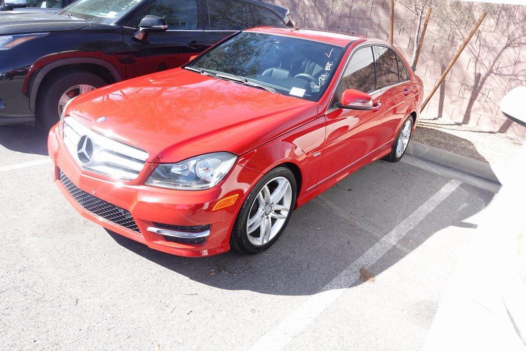 used 2012 Mercedes-Benz C-Class car, priced at $9,488