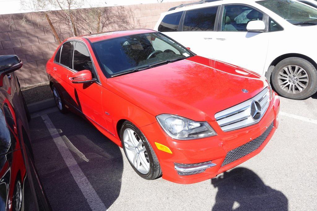 used 2012 Mercedes-Benz C-Class car, priced at $9,488