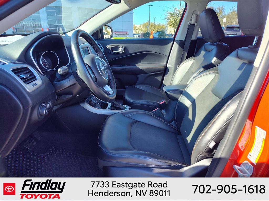 used 2018 Jeep Compass car, priced at $13,188